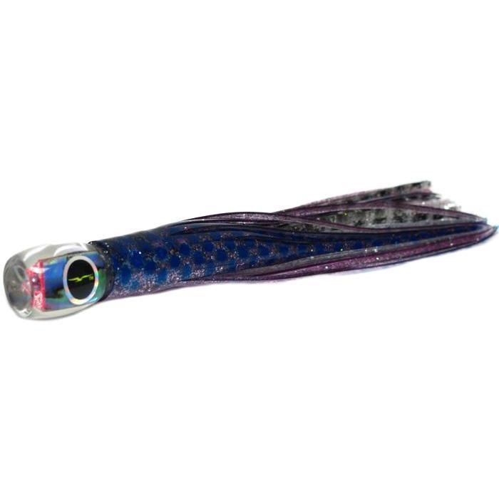 Black Bart Beast Micro Bait Lure - Purple Blue Dot/Silver Tiger - shopbulluna.com