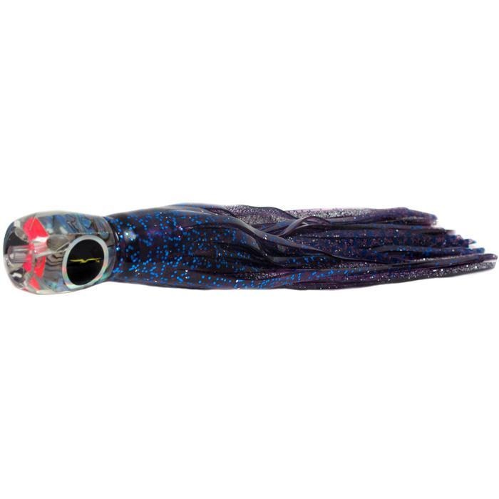 Black Bart Tahitian Prowler Medium Tackle Lure - Purple Fleck/Purple Blue Dot - shopbulluna.com