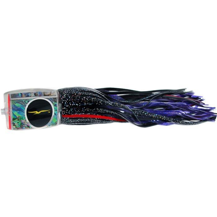 Black Bart Marlin Candy Medium Heavy Tackle Lure - Black/Purple Fleck - shopbulluna.com