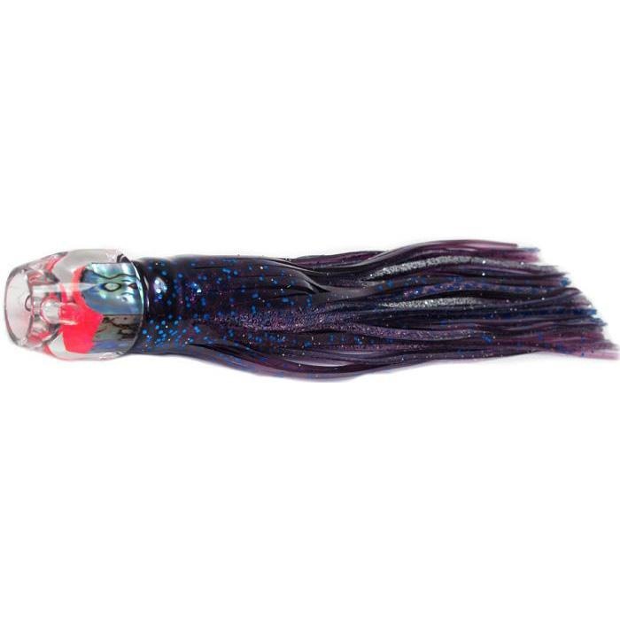 Black Bart Hex Jet Light Tackle Lure - Purple Fleck/Purple Blue Dot - shopbulluna.com