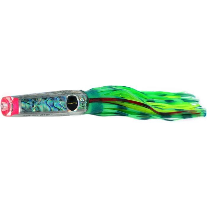 Black Bart San Sal Candy Medium Tackle Lure - Glow/Green Chartreuse - shopbulluna.com