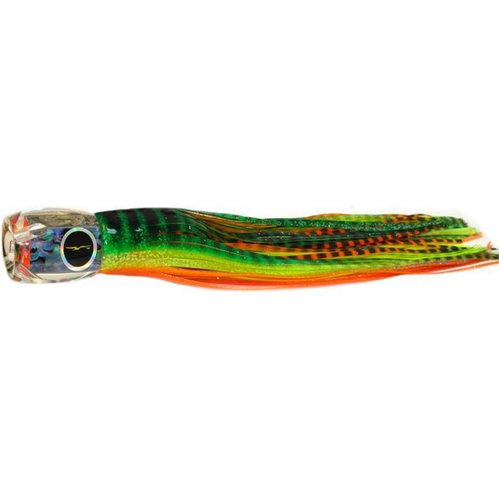 Black Bart Saint Thomas Prowler Medium Heavy Tackle Lure - Green Orange Tiger/Orange Yellow Tiger - shopbulluna.com