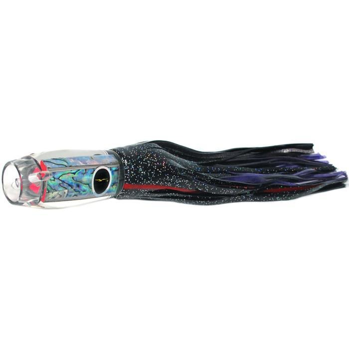 Black Bart Kona ProJet Medium Heavy Tackle Lure - Black/Purple Fleck - shopbulluna.com