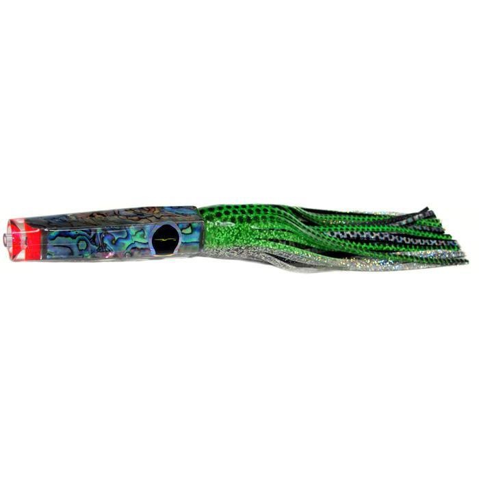 Black Bart San Sal Candy Medium Tackle Lure - Green Dot/Black Dot - shopbulluna.com