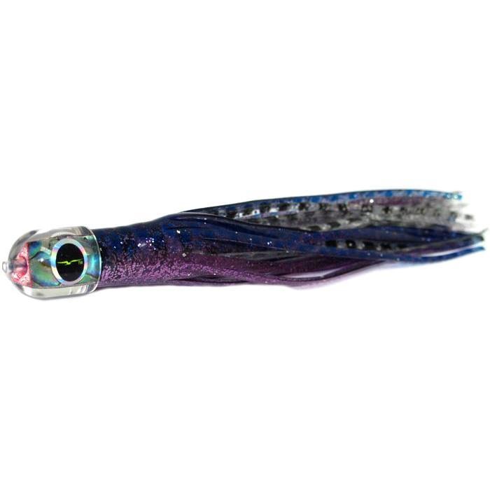 Black Bart IKA Micro Bait - Purple Blue Dot/Silver Tiger - shopbulluna.com