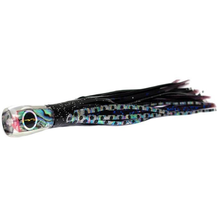 Black Bart Bully Micro Bait Lure - Black Dot/Purple Blue Dot - shopbulluna.com