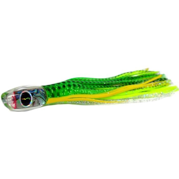 Black Bart Brat Micro Bait Lure - Green Dot/Green Chartreuse - shopbulluna.com