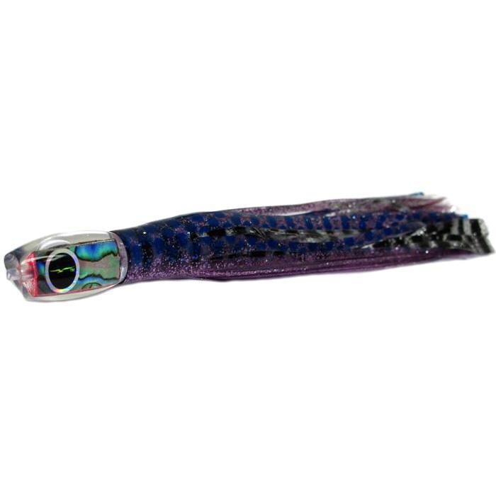 Black Bart Brat Micro Bait Lure - Purple Blue Dot/Silver Tiger - shopbulluna.com