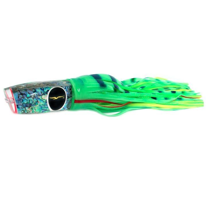 Black Bart Super Plunger Heavy Tackle Lure - Glow/Green Chartreuse - shopbulluna.com