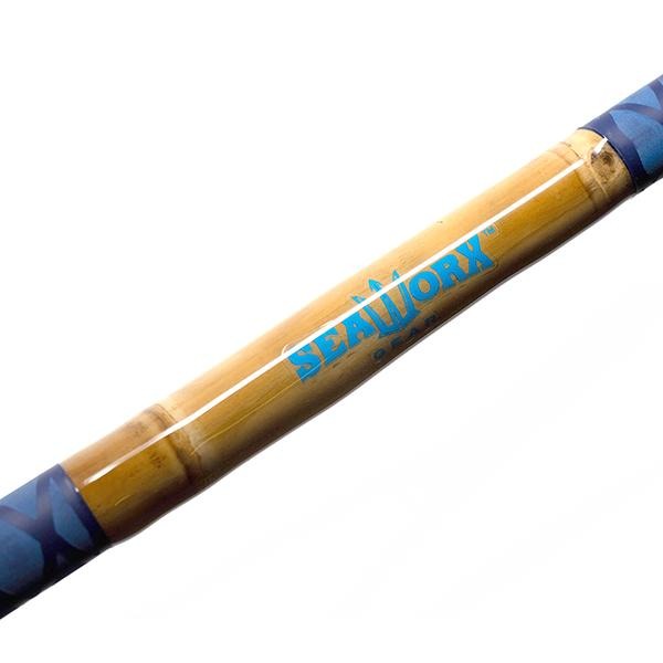 Seaworx Calcutta Bamboo 8 Feet Blue Gaff - 4 Inch Winthrop Hook - shopbulluna.com