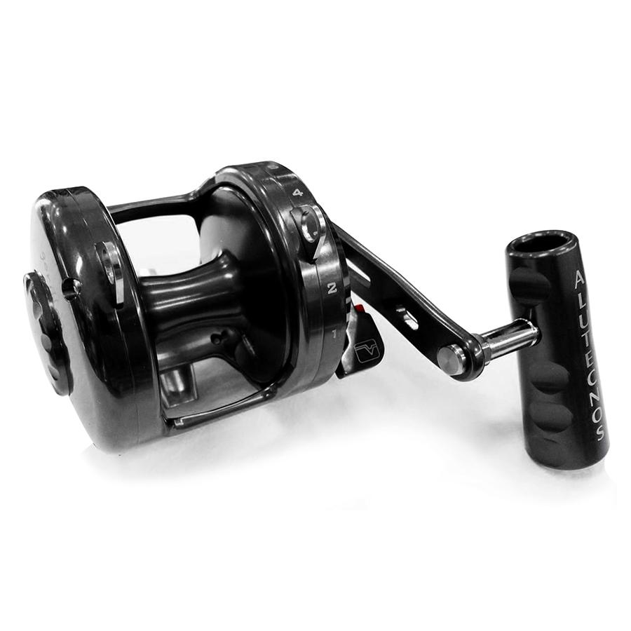 Alutecnos Albacore Gorilla 20V One Speed Reel - Black - shopbulluna.com