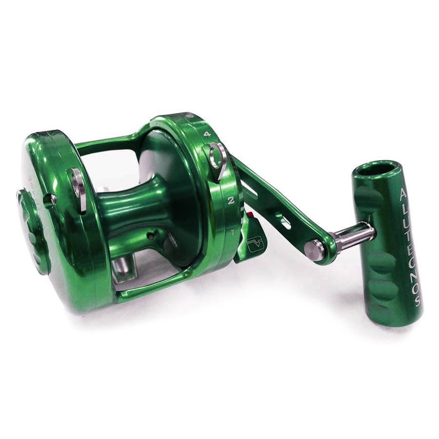 Alutecnos Albacore Gorilla 20V One Speed Reel - Green - shopbulluna.com