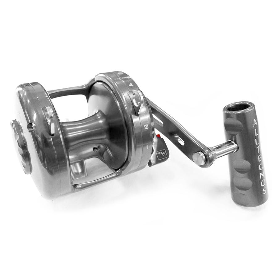 Alutecnos Albacore Gorilla 20V One Speed Reel - Silver - shopbulluna.com