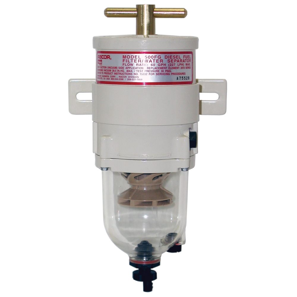 Racor Fuel Filter/Water Separator - Turbine Series - 60 GPH - 2 Micron - shopbulluna.com