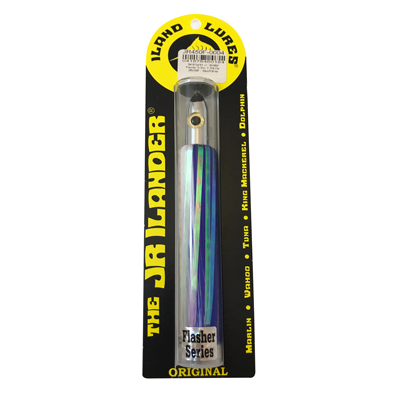 Iland Lures Jr. Ilander Flasher Chrome Head Trolling Lure - 6 3/4 Inches - shopbulluna.com