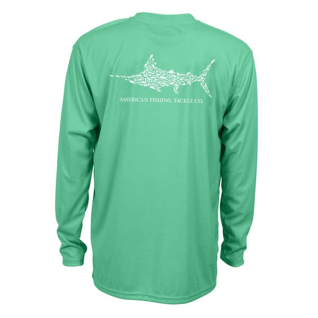 Aftco Jigfish Aloe Long Sleeve Sun Shirt - shopbulluna.com