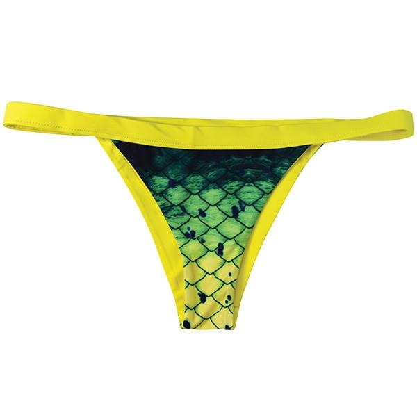 Pelagic Rio Dorado Green Reversible Bikini Bottom - Women - shopbulluna.com