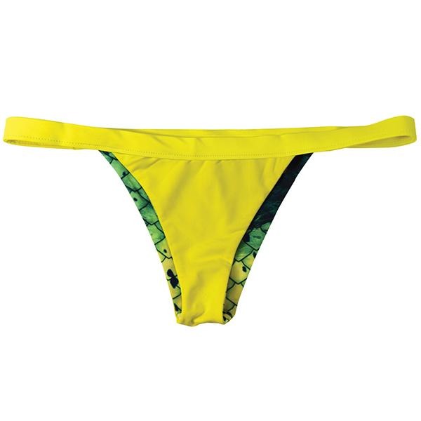 Pelagic Rio Dorado Green Reversible Bikini Bottom - Women - shopbulluna.com