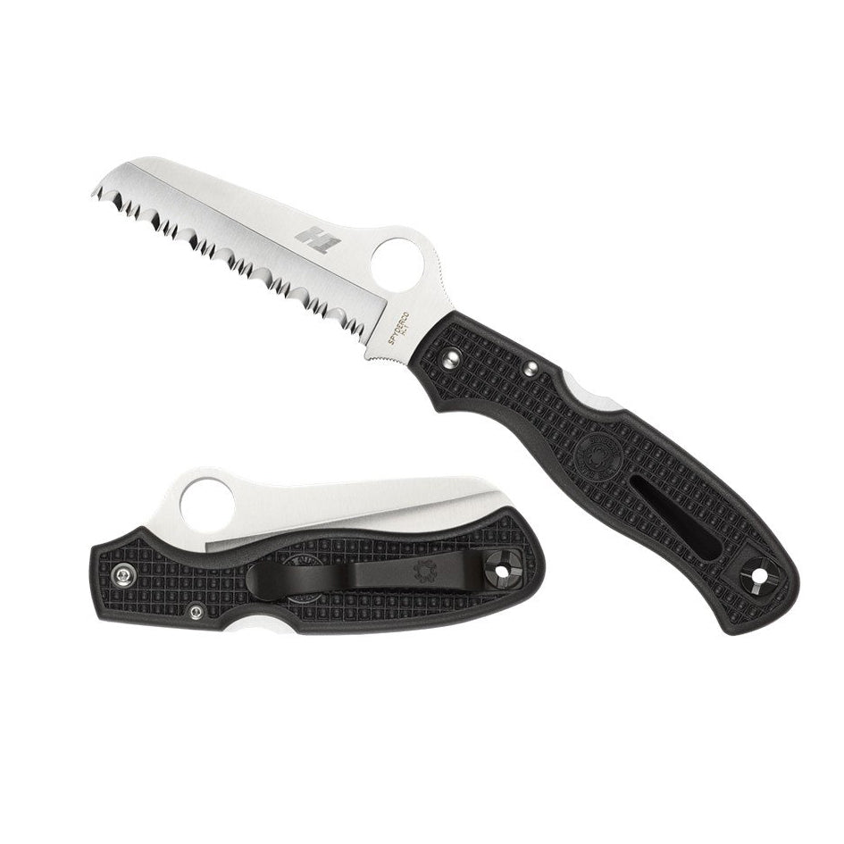 Spyderco Atlantic Salt Fiberglass Reinforced Nylon Spyderedge Knife - shopbulluna.com