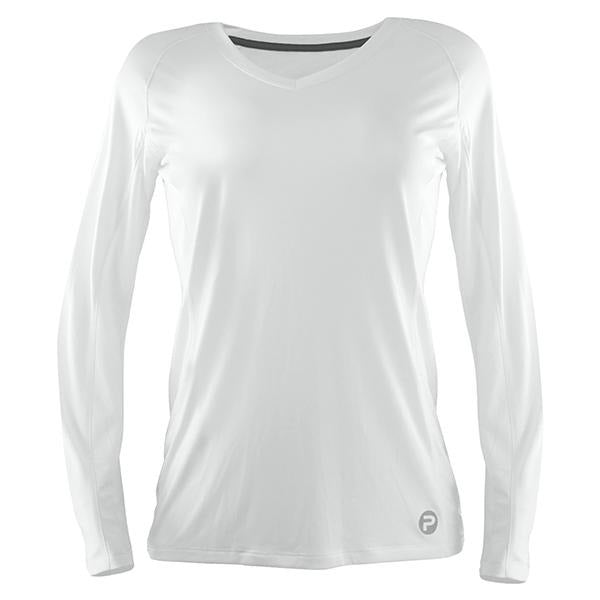 Pelagic Solar Pro White Long Sleeve Sun Shirt - shopbulluna.com