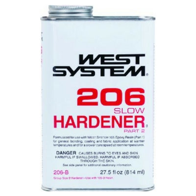 West System 206A Slow Hardener .86 Quarts - shopbulluna.com