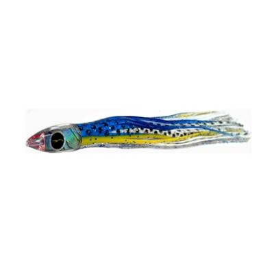 Black Bart Sushi Micro Bait Lure - Blue Yellow/White Dot - shopbulluna.com