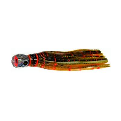 Black Bart Tuna Candy Light Tackle Lure - Brown Gold Orange/Gold Dot - shopbulluna.com