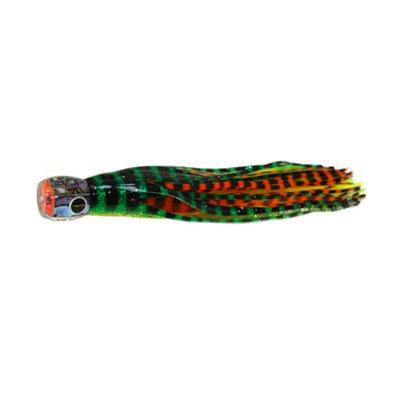 Black Bart Tuna Candy Light Tackle Lure - Green Orange Tiger/Orange Yellow Tiger - shopbulluna.com