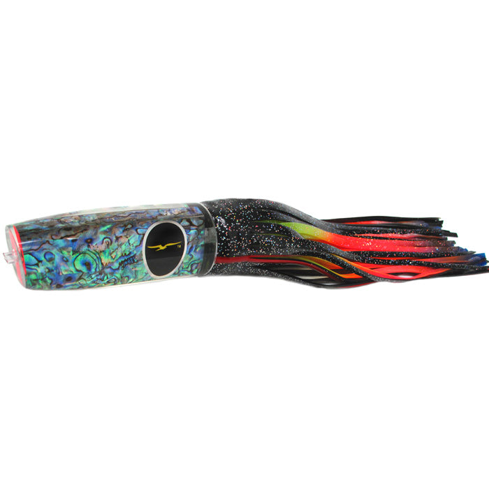 Black Bart Madeira Mama Heavy Tackle Lure - Black Dot/Rainbow - shopbulluna.com