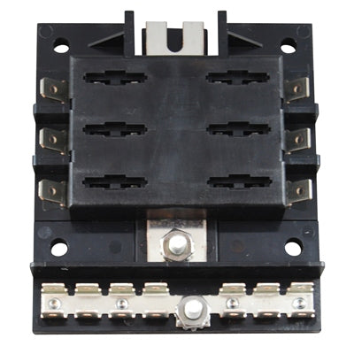 Marpac ATO/ATC Fuse Blocks with Ground Bus Bar - 6 Gang - shopbulluna.com