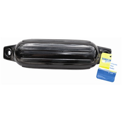 Marpac Inflatable Vinyl Fender - 8-1/2 x 27 Inches - Black - shopbulluna.com