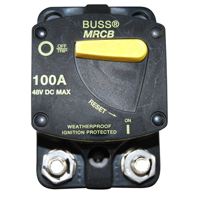 Marpac Circuit Breaker with Switch Function - Bussmann 187 Series - 100 Amp - Surface Mount - shopbulluna.com