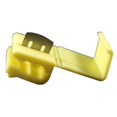 Marpac Vinyl Scotch Locks - 12-10 AWG - Yellow - Package Of 3 - shopbulluna.com