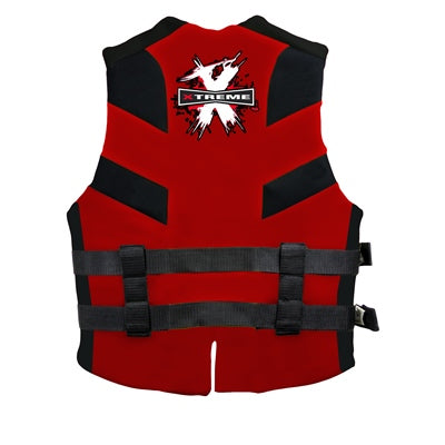 Marpac Xtreme Select-Fit Neoprene Sport Vest - Red/Gray/Black - 90 Pounds And Over - shopbulluna.com