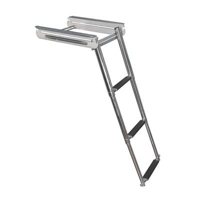 JIF Marine Under Platform Sliding Ladder - 3 Steps - shopbulluna.com