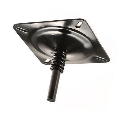 Attwood Swivl-Eze Lock’N-Pin Zin Plated Steel With Black Powder Coating Seat Mount - 2-3/4” Steel Pin with Spring - shopbulluna.com