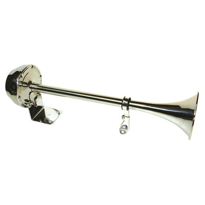 Fiamm Airtone Single Stainless Steel Electric Horn - 16-3/4” x 3-1/2” x 4-3/4” - shopbulluna.com