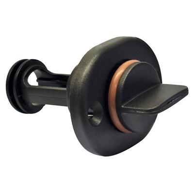 Marpac Screw-In Drain Plug - Black - shopbulluna.com