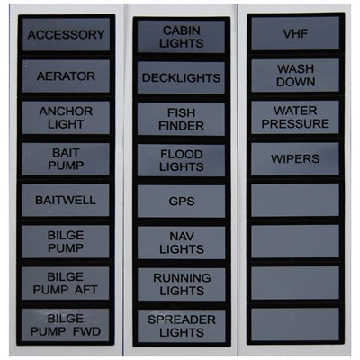 Marpac Switch Panel Label Kit - shopbulluna.com