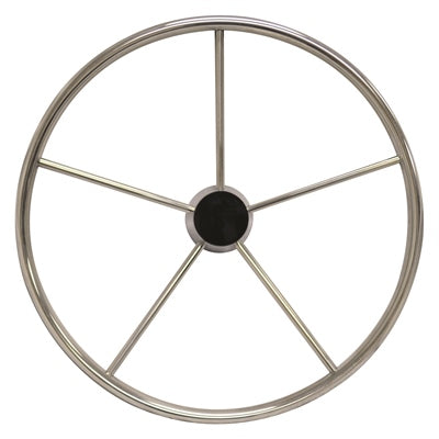 Marpac Stainless Steel Steering Wheels - 5 Spoke Destroyer Type - 20 Inch Diameter - shopbulluna.com