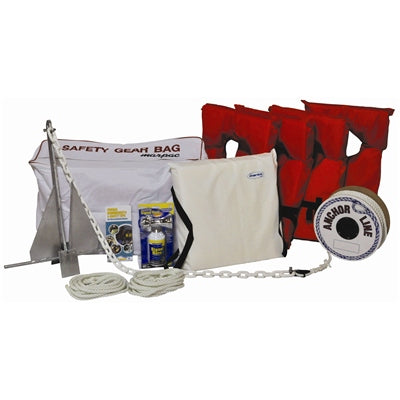 Marpac Pre-Packaged USCG Compliance and Safety Kit - UPS Able - The “Mid-Range Deluxe Boater” Non-Haz-Mat - shopbulluna.com