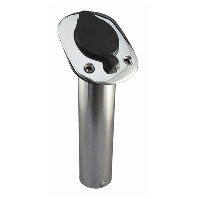 Marpac Flush Mount Rod Holder Stainless Steel Stamped With Liner And Cap - 30 Degrees - shopbulluna.com