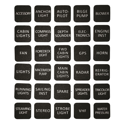 Marpac Label Kit for Lighted Panels - shopbulluna.com