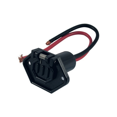 Marpac Trolling Motor Male Sockets - Boat Side Connector - 24 Volt - 3 Wires - Connects To 7-1310 - shopbulluna.com