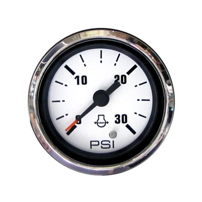 Marpac Premier Elite Domed O/B Water Pressure Gauge Kit with Stainless Bezel - 30 PSI - 2-1/16 Inches - shopbulluna.com