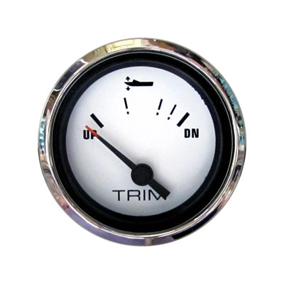 Marpac Premier Elite Domed Trim Gauge with Stainless Bezel - Mercury/Yamaha - 2001 to Current  - 2-1/16 Inches - shopbulluna.com