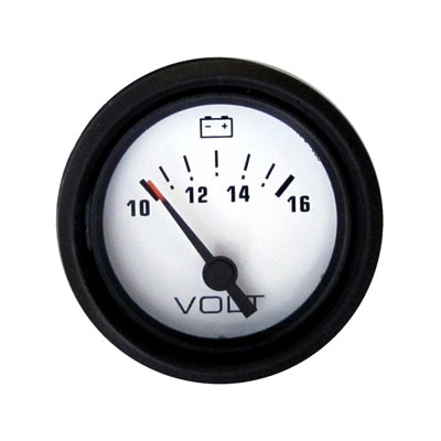 Marpac Premier Elite Domed Voltmeter - 10 - 16 Volts - 2-1/16 Inches - shopbulluna.com