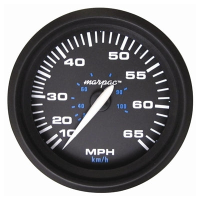 Marpac Premier Performance Domed Speedometer - 10 - 65 MPH - 3-3/8 Inches - shopbulluna.com