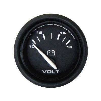 Marpac Premier Performance Domed Voltmeter - 10 - 16 Volts - 2-1/16 Inches - shopbulluna.com