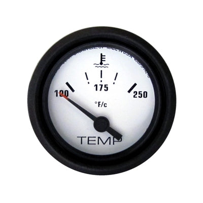 Marpac Premier Elite Domed Water Temperature Gauge - I/O - 2-1/16 Inches - shopbulluna.com